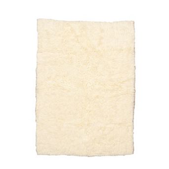 Linon 3A Flokati Shag Wool Rug