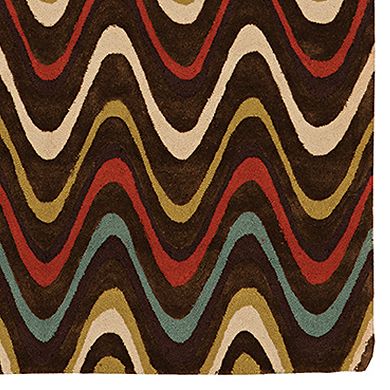 Linon Trio Wave Rug
