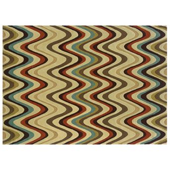 Linon Trio Wave Rug