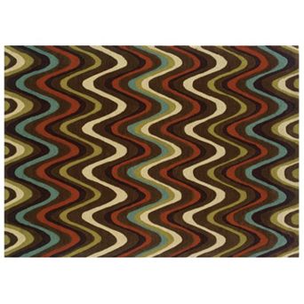 Linon Trio Wave Rug
