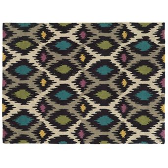 Linon Trio Multi-Colored Rug
