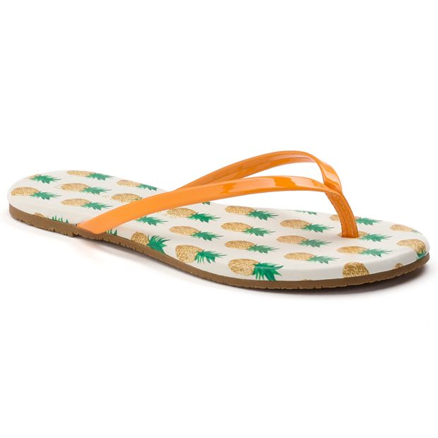 kohls lauren conrad flip flops