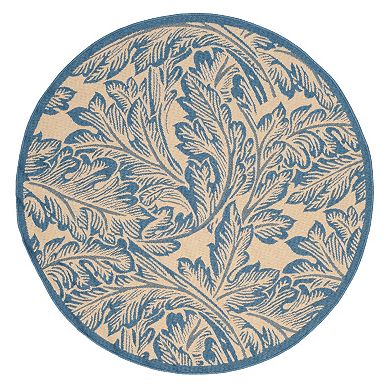 Safavieh Courtyard Leaves Collage Indoor Outdoor Rug