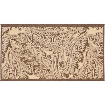 Safavieh Courtyard Leaves Collage Indoor Outdoor Rug