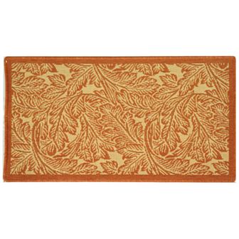 Safavieh Courtyard Leaves Collage Indoor Outdoor Rug