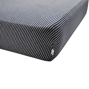 Burt's Bees Baby Organic Striped Fitted Crib Sheet