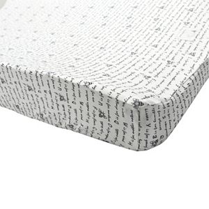 Burt's Bees Baby Organic Alphabet Bee Changing Pad Cover