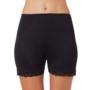 Cuddl Duds SofTech Lace-Trim Boyshorts - Women's