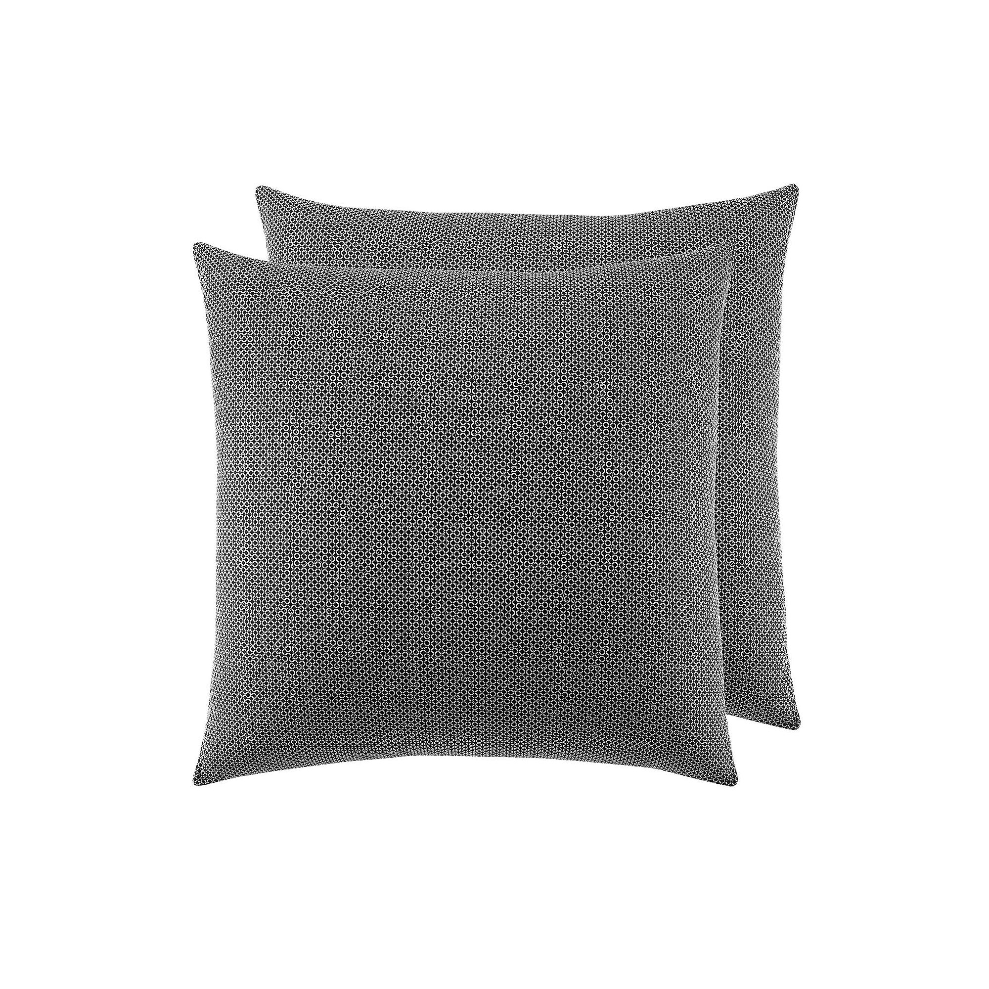 Laura Ashley Lifestyles 2-pc. Amberley Euro Sham Set, Black