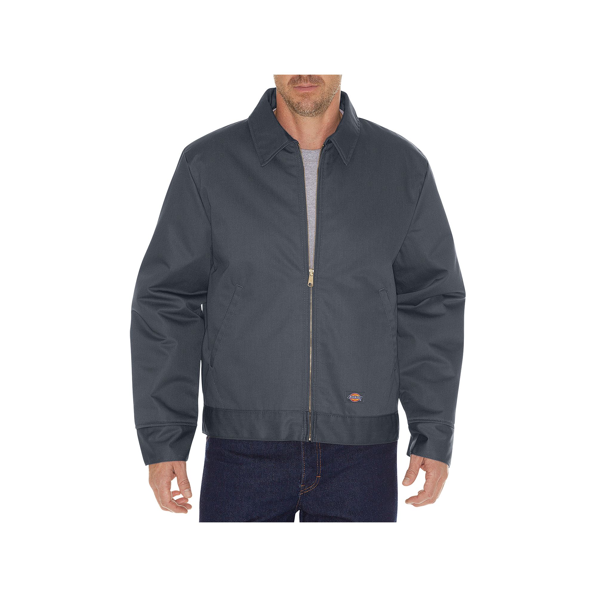 Mens Dickies Insulated Eisenhower Jacket, Size: Medium Tall, Grey