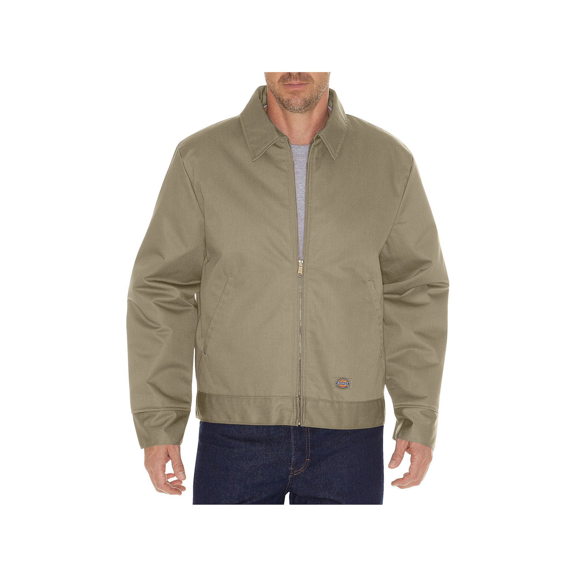 Mens Dickies Insulated Eisenhower Jacket, Size: Medium Tall, Green