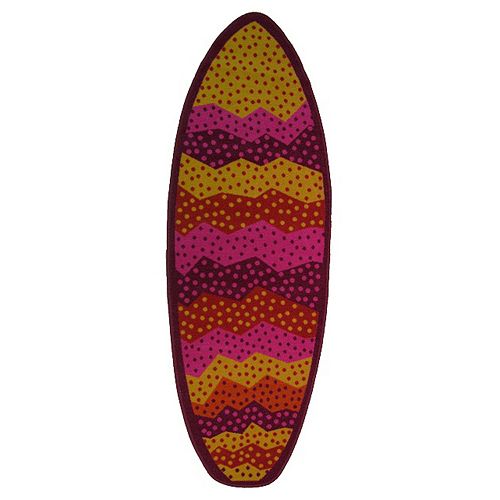 Fun Rugs Surf Time Wavy Sea Rug