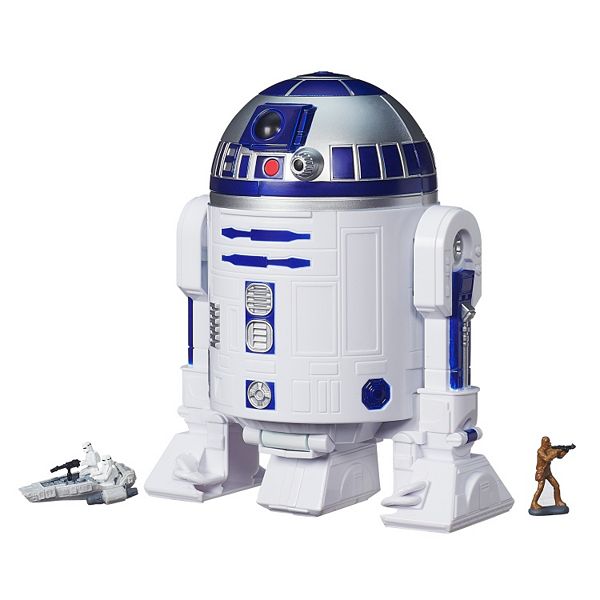Star Wars Episode Vii The Force Awakens Micro Machines R2 D2 Playset By Hasbro - roblox lightsaber battlegrounds code