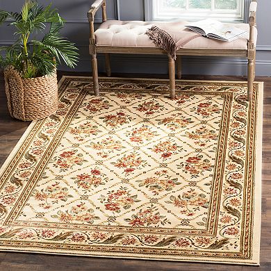 Safavieh Lyndhurst Framed Vintage Floral Rug