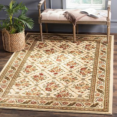 Safavieh Lyndhurst Framed Floral Rug 