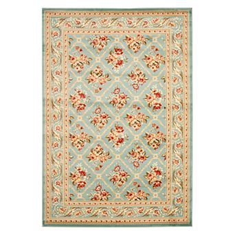 Safavieh Lyndhurst Framed Vintage Floral Rug