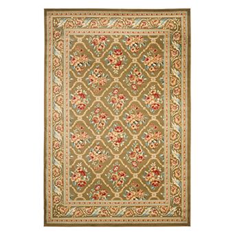 Safavieh Lyndhurst Framed Vintage Floral Rug