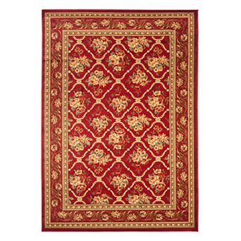 Safavieh Lyndhurst Framed Vintage Floral Rug