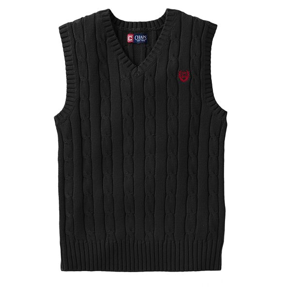 Boys 8-20 Chaps Cable-Knit Sweater Vest