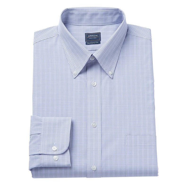 Grey Long Sleeve Button-down Shirt | Kohl's