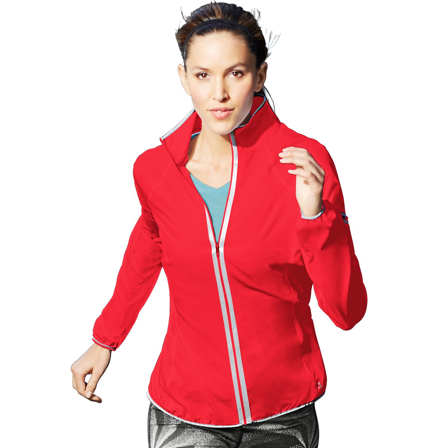 champion women's running jacket