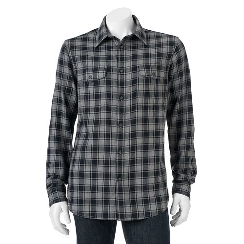 Men's SONOMA Goods for Life™ Flannel ButtonDown Shirt