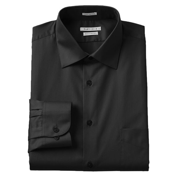 Men's Van Heusen Regular-Fit Lux Sateen Dress Shirt