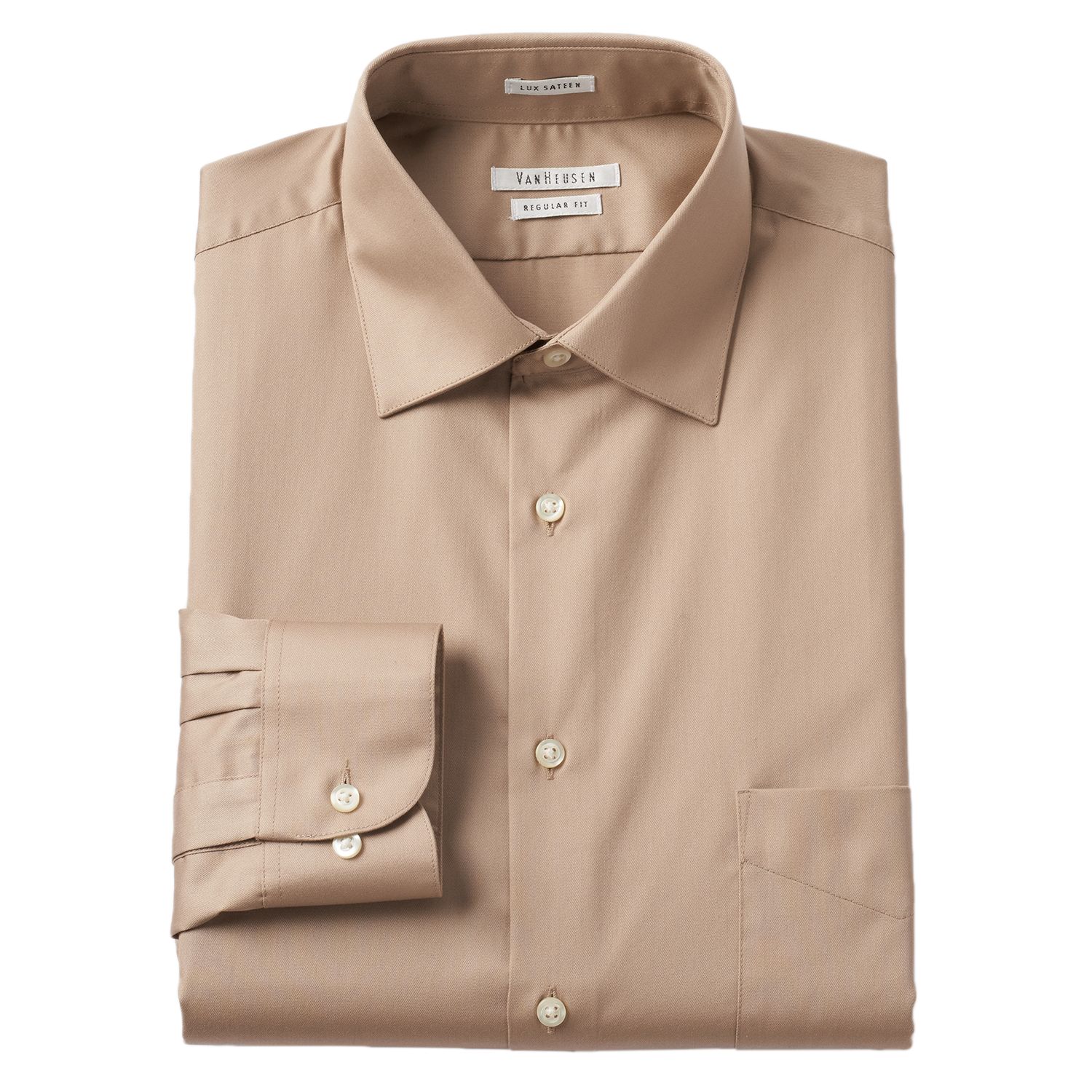 sateen dress shirt