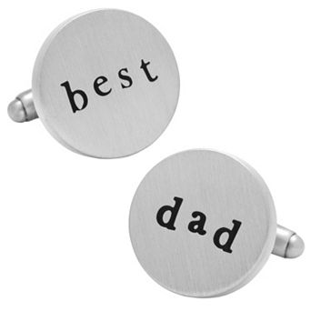 Men's Cuff Links, Inc. Best Dad Cuff Links