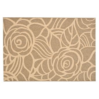 Safavieh Courtyard Floral Swirl Indoor Outdoor Rug