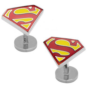 DC Comics Textured Superman Shield Cuff Links
