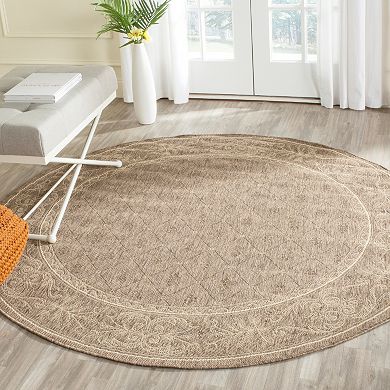 Safavieh Courtyard Ornate Border Rug