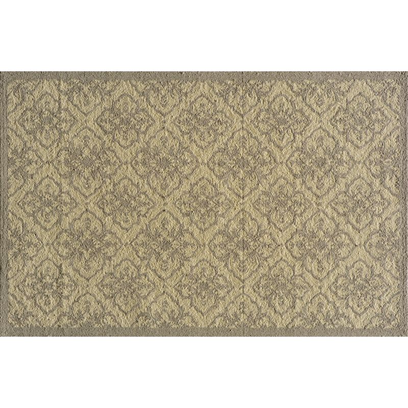 Momeni Veranda Trellis Indoor Outdoor Rug, Beig/Green, 5X8 Ft