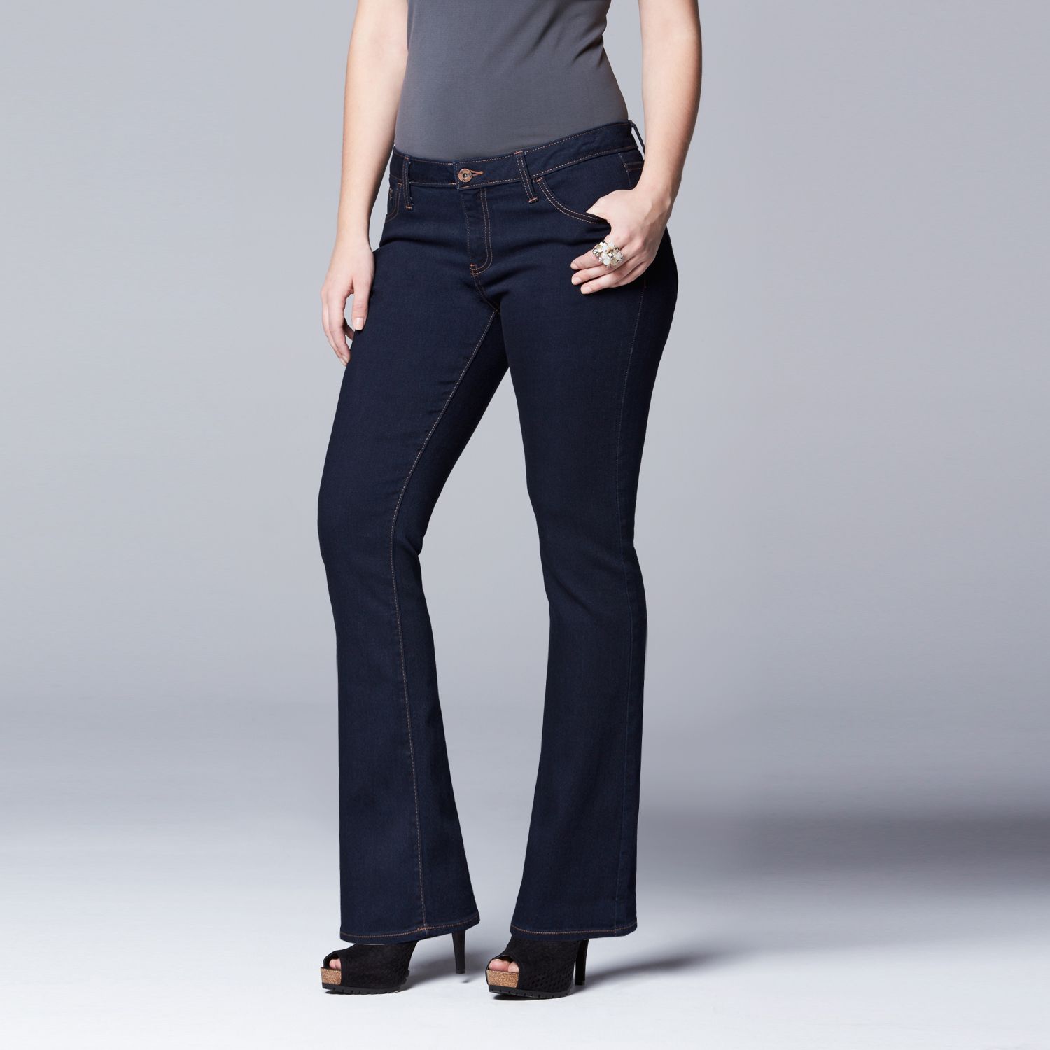 simply vera bootcut pants