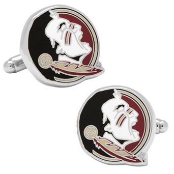 Florida State Seminole Head Cuff Links