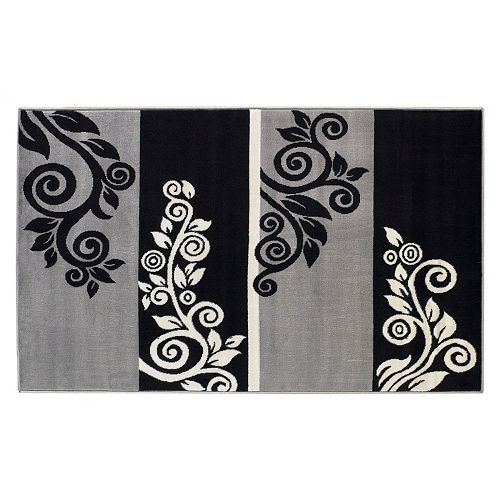 Linon Capri Scroll Rug - 4'3'' x 7'3''