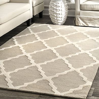 nuLOOM Marbella Marrakech Trellis Wool Rug