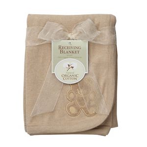 TL Care Organic Interlock Embroidery Blanket