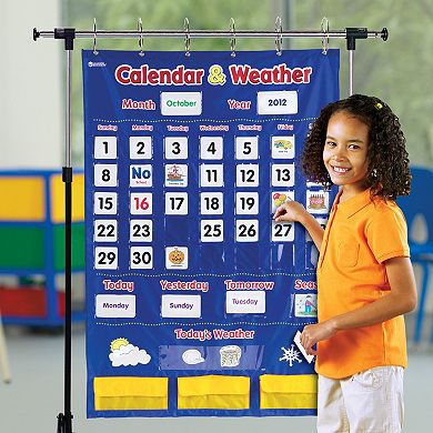 Learning Resources Calendar & Weather Pocket Chart