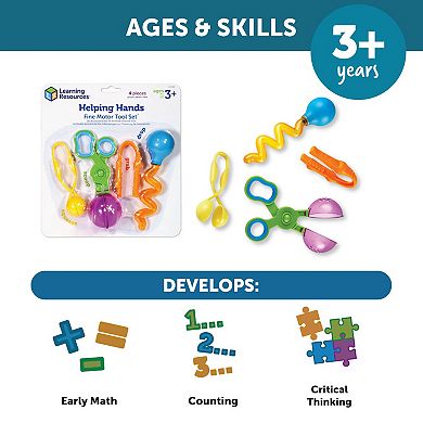 Learning Resources Helping Hands Fine Motor Tool Set