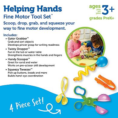 Learning Resources Helping Hands Fine Motor Tool Set