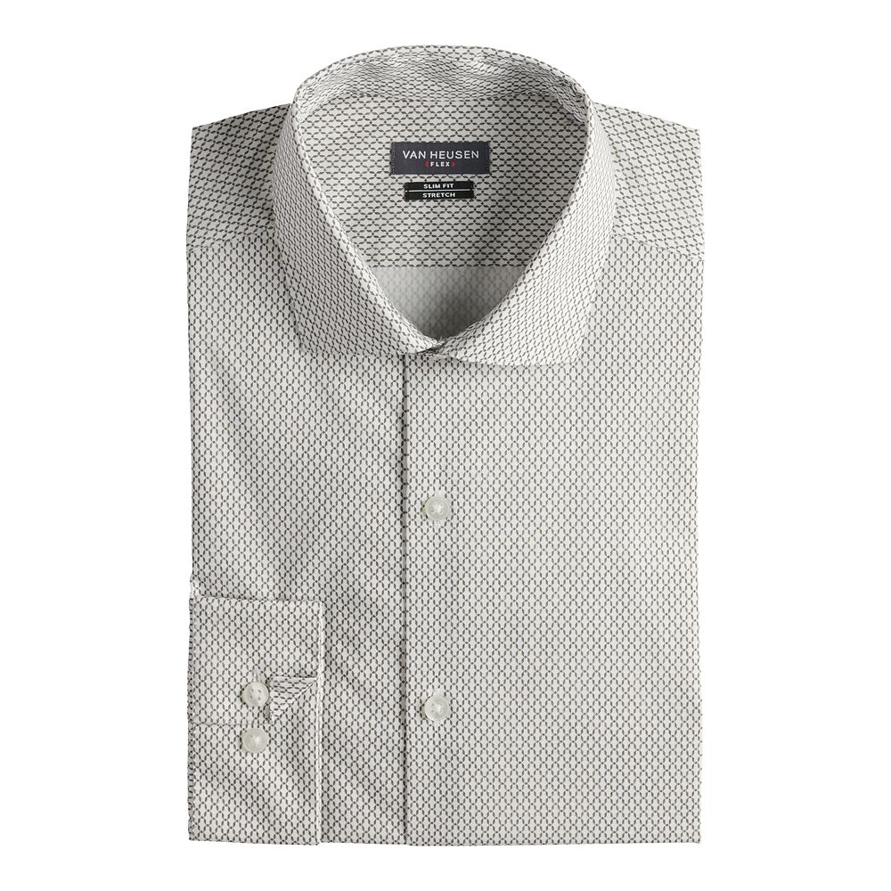 slim fit dress slacks Van Heusen Men's Dress Shirt Slim Fit Flex