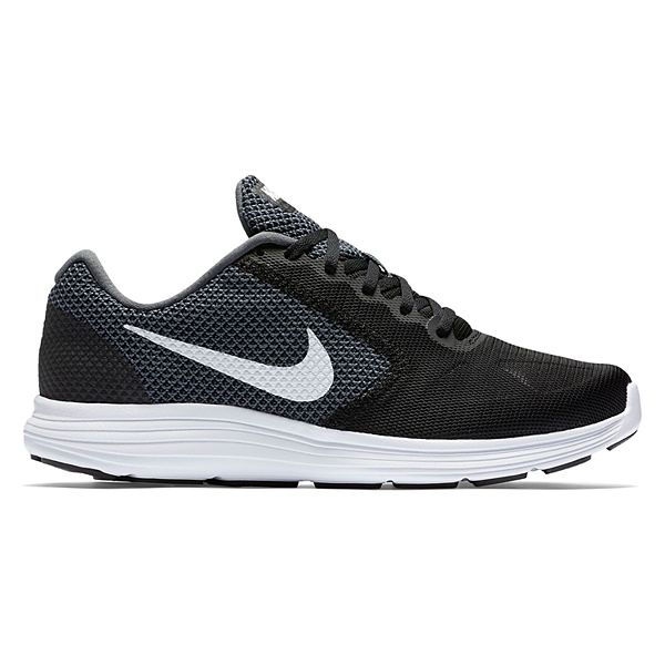 Nike revolution 3 gray green wide best sale