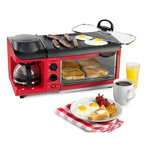 Nostalgia Electrics Retro Series 3in1 Breakfast Station