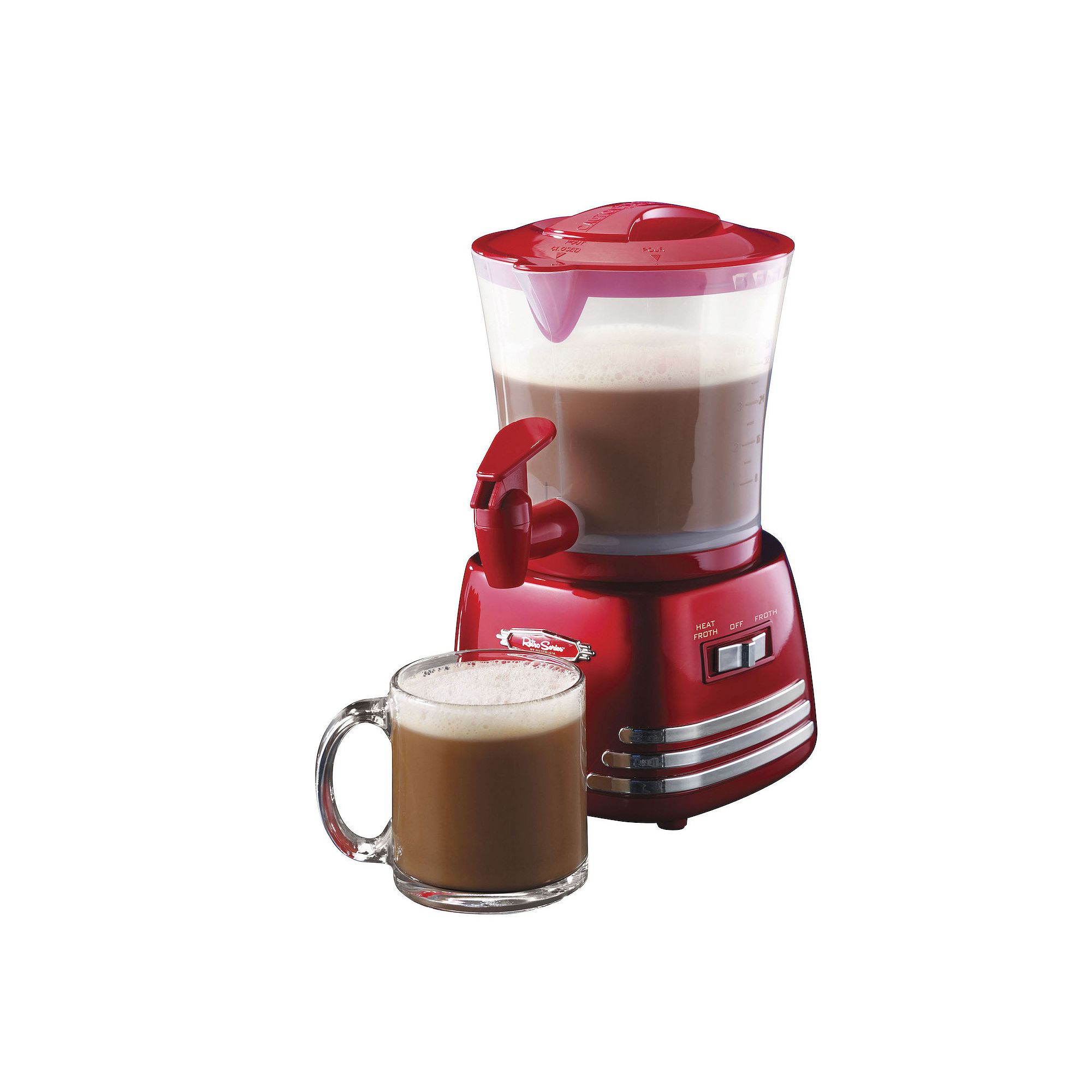 Nostalgia Electrics Retro Series 32-oz. Hot Chocolate Maker, Red