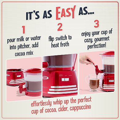 Nostalgia Electrics Retro Series 32-oz. Hot Chocolate Maker