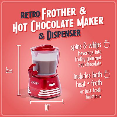Nostalgia Electrics Retro Series 32-oz. Hot Chocolate Maker