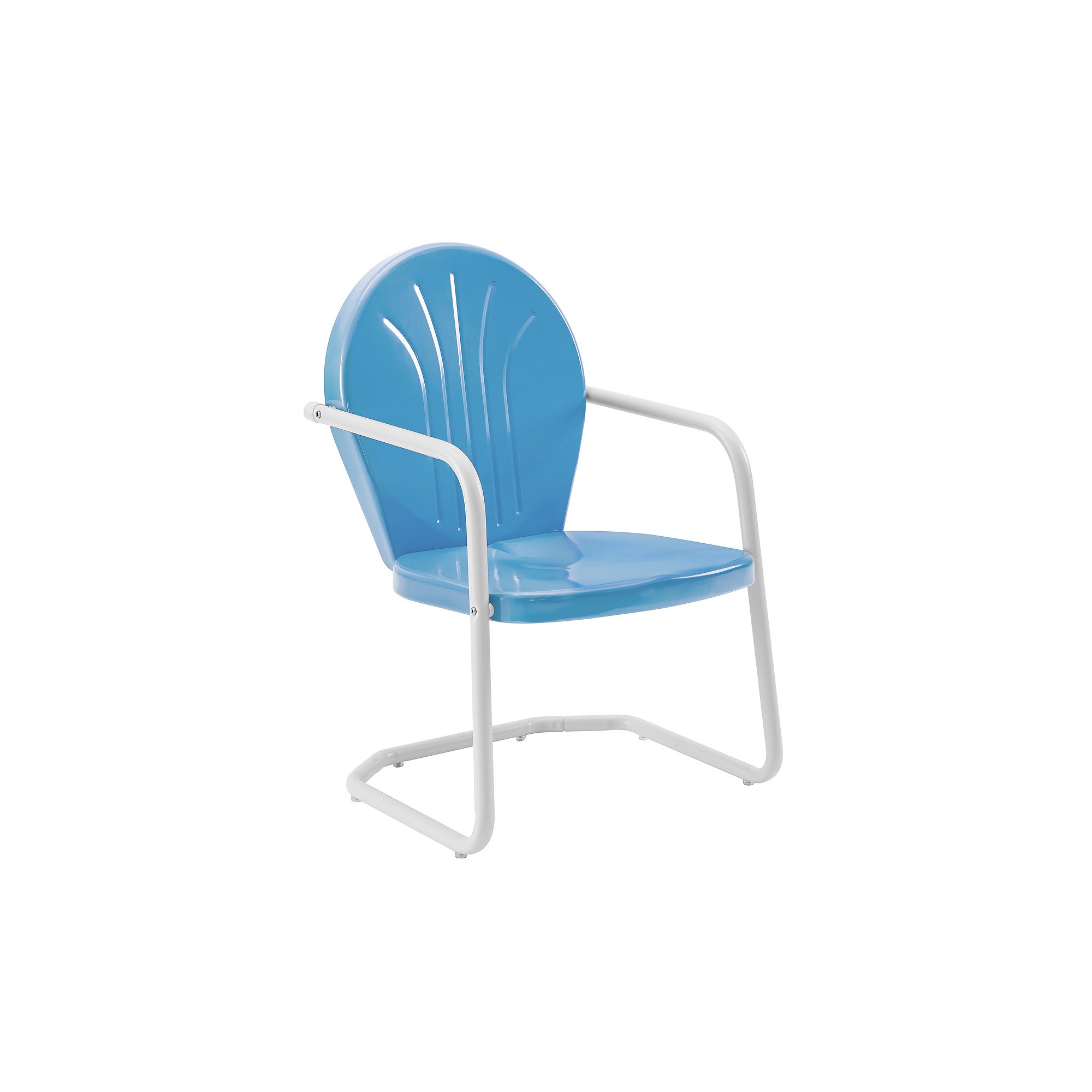 Griffith Metal Chair, Blue