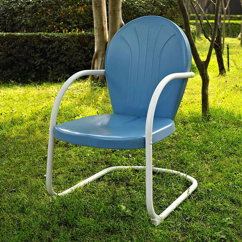 Griffith Metal Chair, Blue