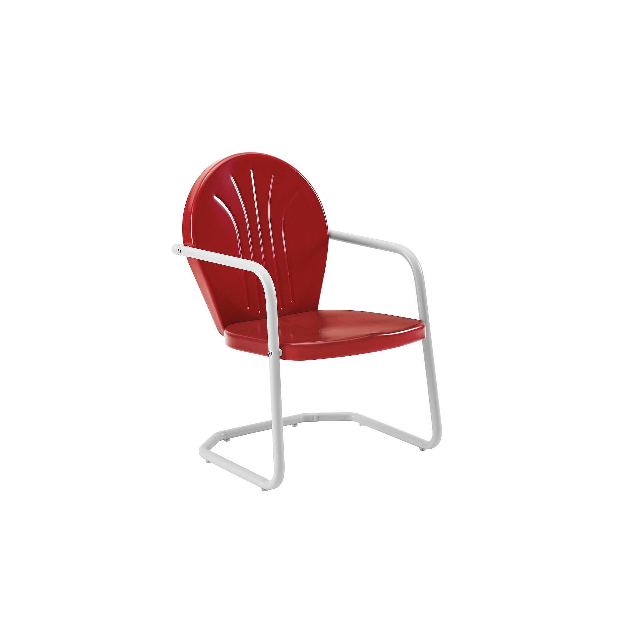 Griffith Metal Chair, Red